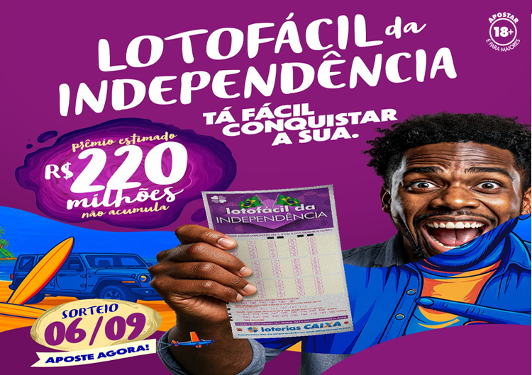 Lotofácil da Independência 2025