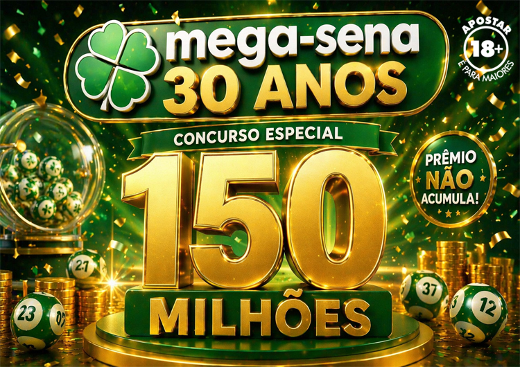 Mega-Sena 30 Anos - Sorteio Especial